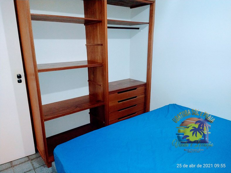 Apartamento em Área Nobre da Praia Grande de Ubatuba no Cond