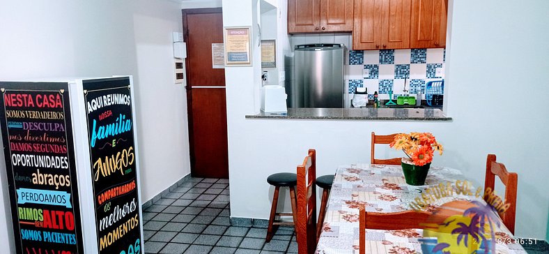 Apartamento em Área Nobre da Praia Grande de Ubatuba no Cond