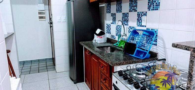 Apartamento em Área Nobre da Praia Grande de Ubatuba no Cond